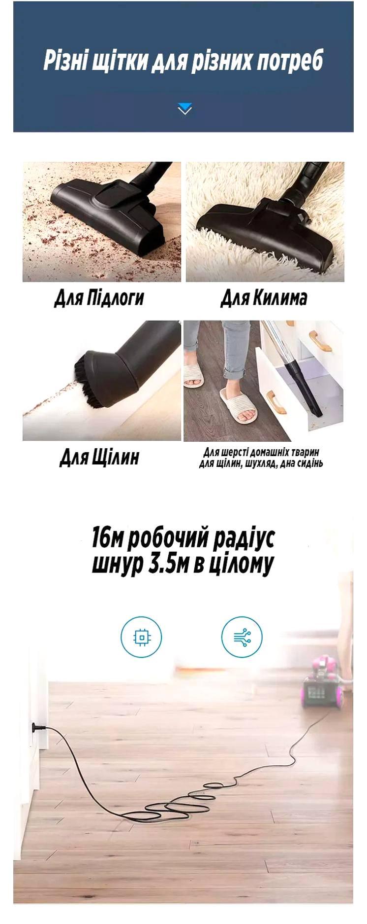 Пилосос Rainberg 4200W